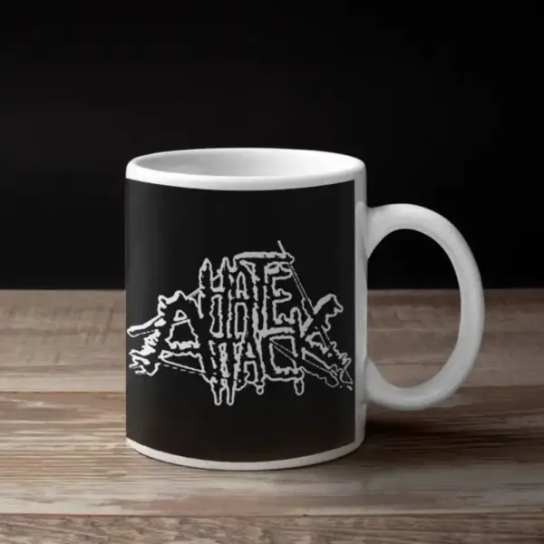 Hate Attack Coffee Mug, Hate Attack Logo Coffee Mug
