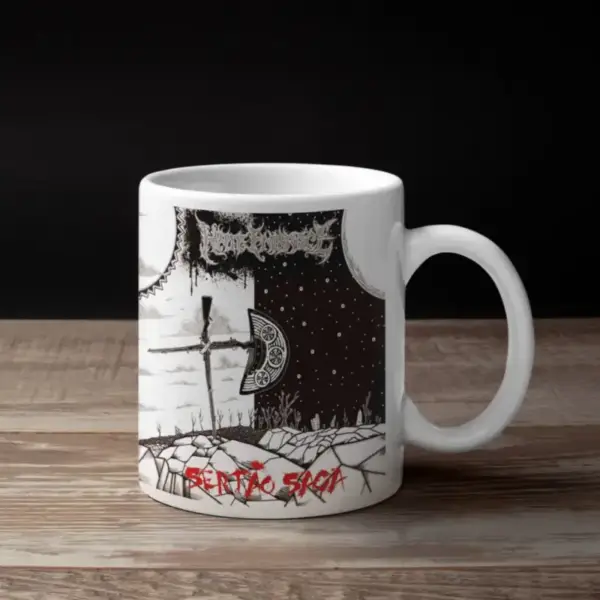 Hate Embrace Coffee Mug, Hate Embrace Sertão Saga Coffee Mug