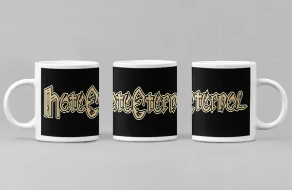 Hate Eternal Coffee Mug, Hate Eternal Logo Coffee Mug