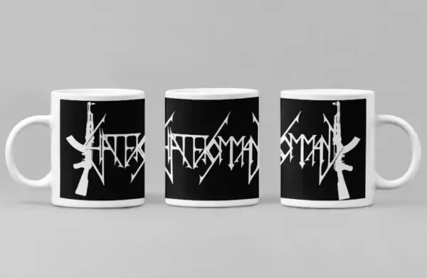 Hate Kommand Coffee Mug, Hate Kommand Logo Coffee Mug