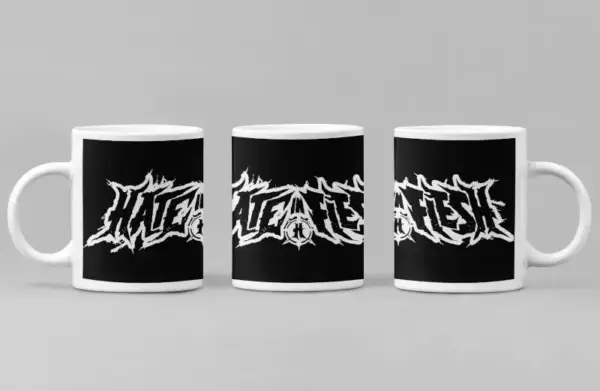 Hate in Flesh Coffee Mug, Hate in Flesh Logo Coffee Mug