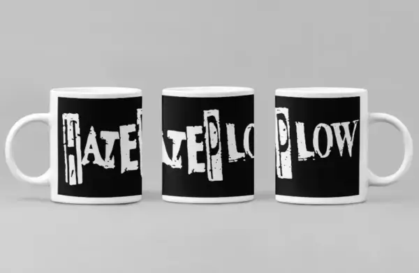 HatePlow Coffee Mug, HatePlow Logo Coffee Mug