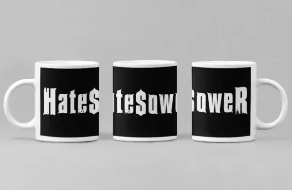 HateSower Coffee Mug, HateSower Logo Coffee Mug