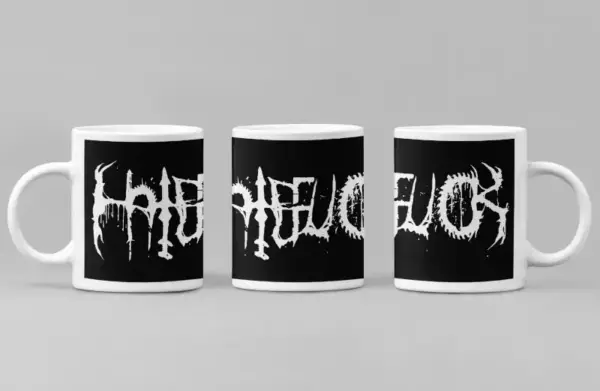 Hatefuck Coffee Mug, Hatefuck Logo Coffee Mug