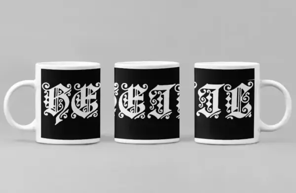 Heil Coffee Mug, Heil Logo Coffee Mug
