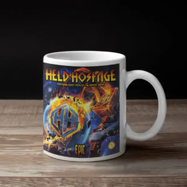 Held Hostage Coffee Mug, Held Hostage Epic Coffee Mug