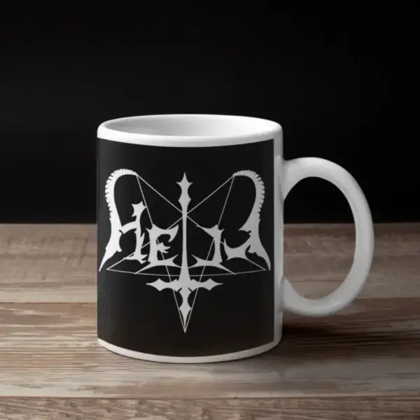 Hell Coffee Mug, Hell Logo Coffee Mug