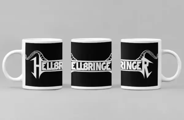 Hellbringer Coffee Mug, Hellbringer Logo Coffee Mug