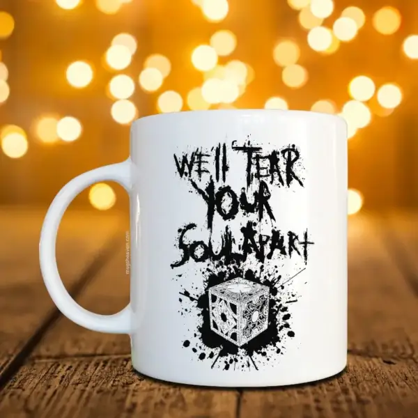 Hellraiser Mug, We'll Tear Your Soul Apart Coffee Mug
