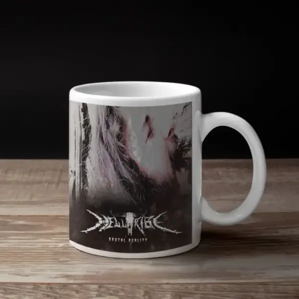 Helltribe Coffee Mug, Helltribe Brutal Reality Coffee Mug