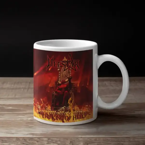 Helstar Coffee Mug, Helstar The King of Hell Coffee Mug