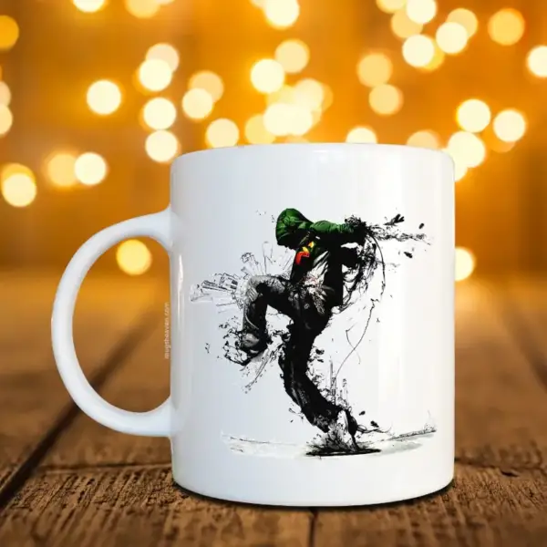 Hip Hop Mug, Street Dancer Coffee Mug