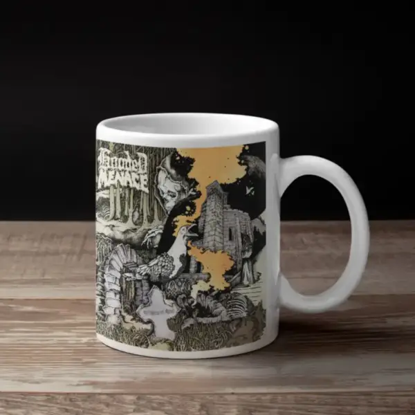 Hooded Menace Coffee Mug, Hooded Menace Effigies Of Evil Coffee Mug