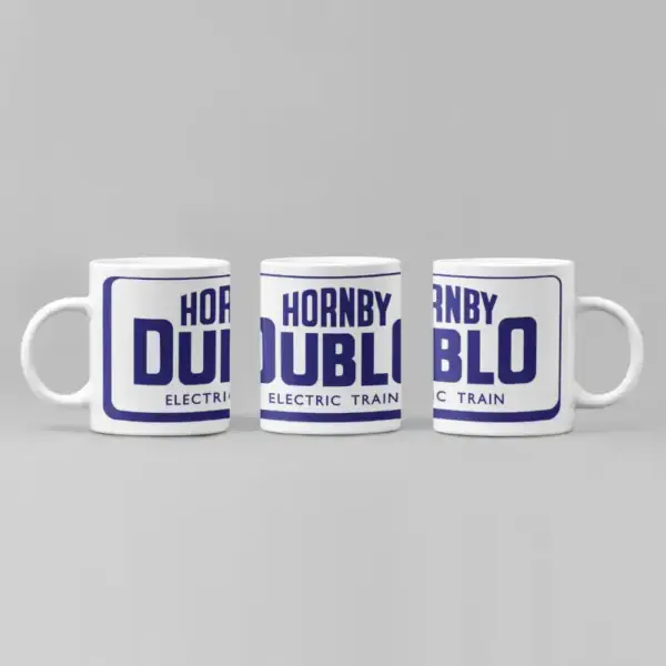 Hornby Dublo Coffee Mug, Hornby Dublo Logo Mug
