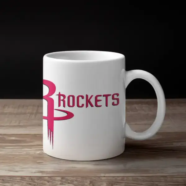 Houston Rockets Coffee Mug, Houston Rockets Logo Mug