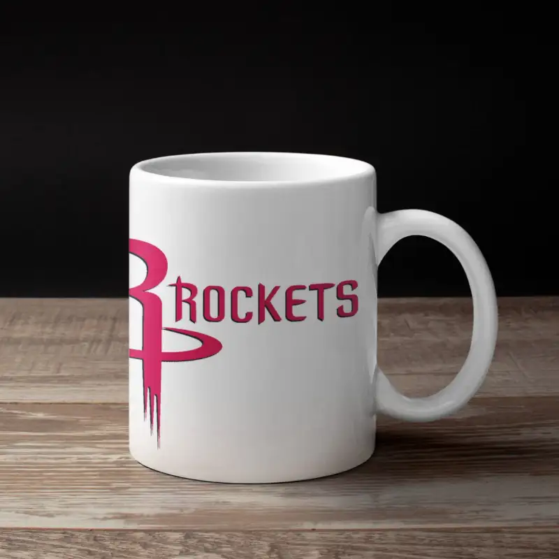 Houston Rockets Coffee Mug, Houston Rockets Logo Mug