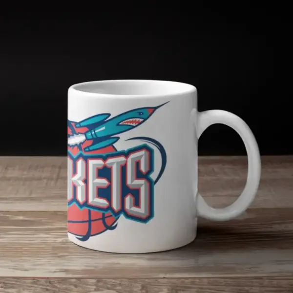 Houston Rockets Coffee Mug, Houston Rockets Logo Mug