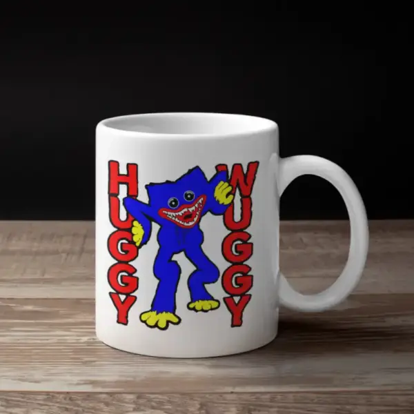 Huggy Wuggy Coffee Mug, Huggy Wuggy Mug