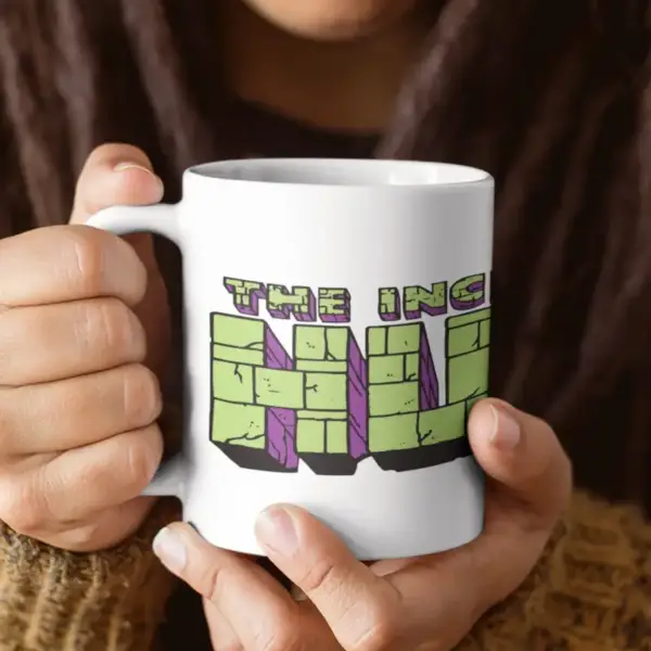 Hulk Coffee Mug, Hulk Logo Mug - Image 2