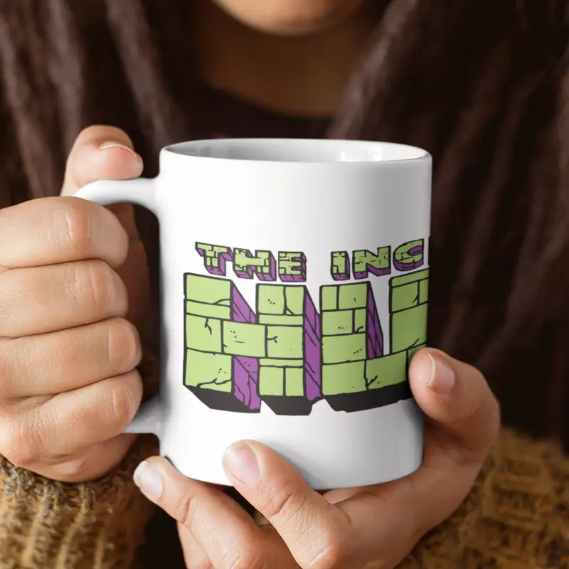 Hulk Coffee Mug, Hulk Logo Mug - Image 2