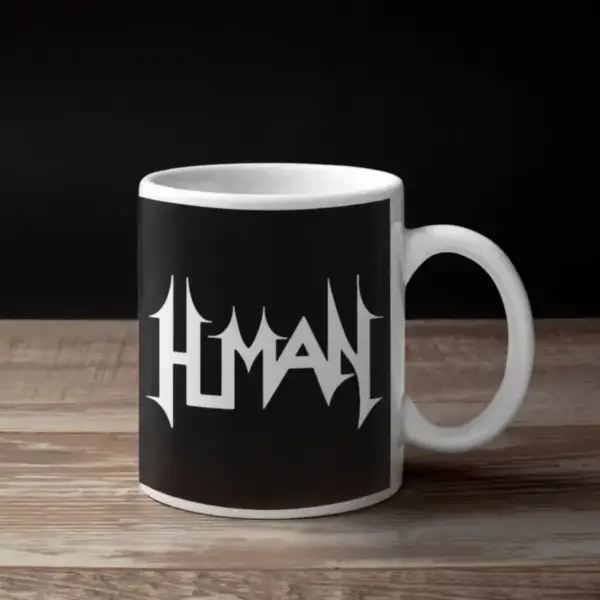 Human Coffee Mug, Human Logo Coffee Mug 4