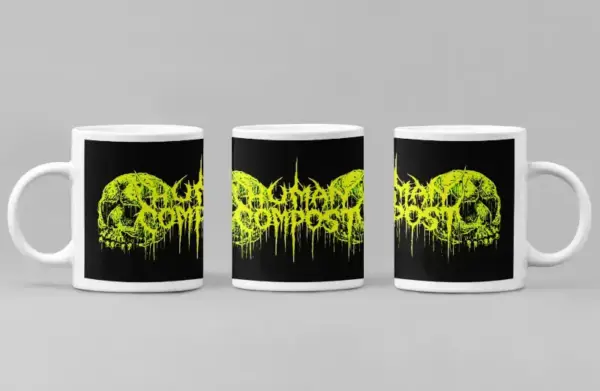 Human Compost Coffee Mug, Human Compost Logo Coffee Mug