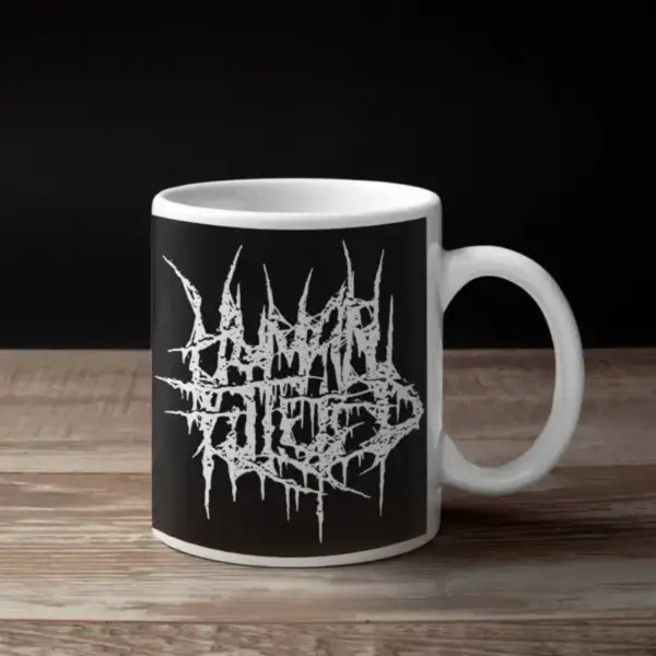 Human Filleted Coffee Mug, Human Filleted Logo Coffee Mug