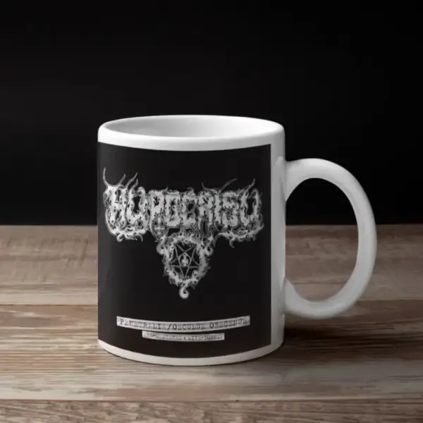 Hypocrisy Coffee Mug, Hypocrisy Penetralia Osculum Obscenum Coffee Mug