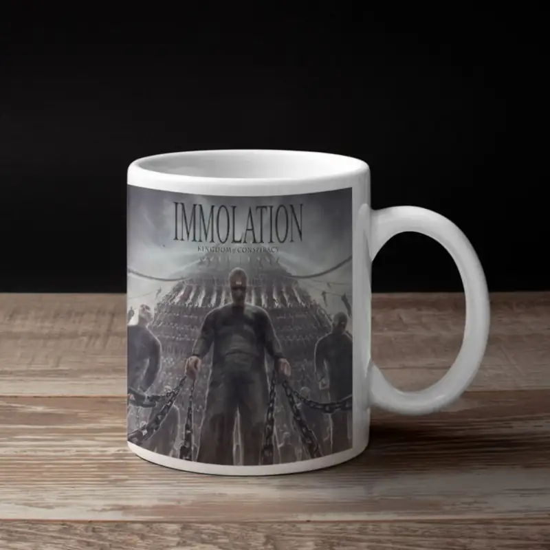 Immolation Coffee Mug, Immolation Kingdom of Conspiracy Coffee Mug