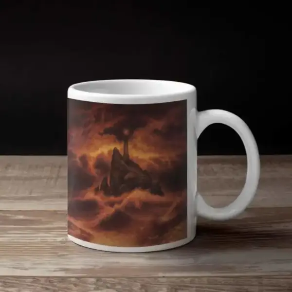 In Mourning Coffee Mug, In Mourning Afterglow Coffee Mug