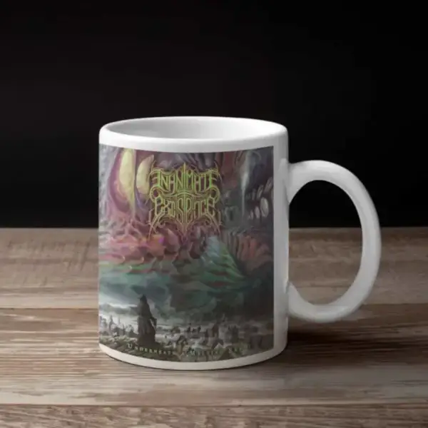 Inanimate Existence Coffee Mug, Inanimate Existence Underneath A Melting Sky Coffee Mug