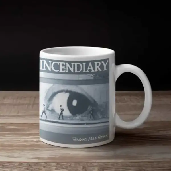 Incendiary Coffee Mug, Incendiary Thousand Mile Stare Coffee Mug