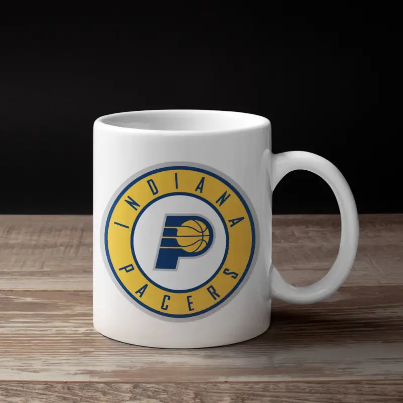 Indiana Pacers Coffee Mug, Indiana Pacers Logo Mug