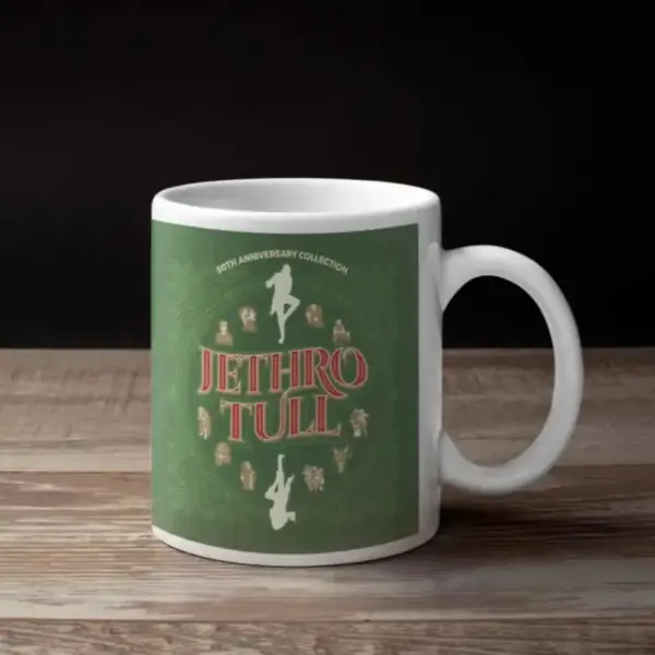 Jethro Tull Coffee Mug, Jethro Tull 50th Anniversary Collection Coffee Mug