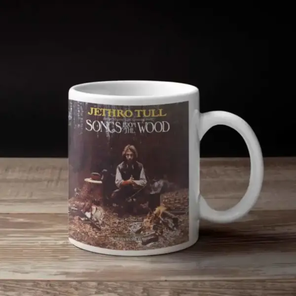 Jethro Tull Coffee Mug, Jethro Tull Songs from the Wood Coffee Mug