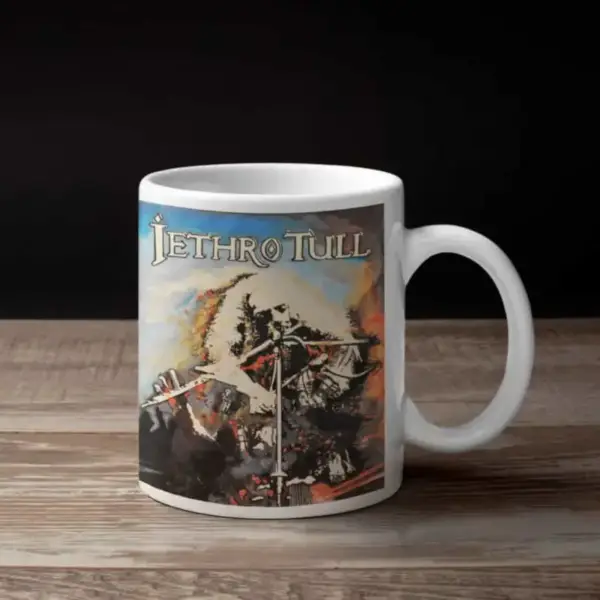 Jethro Tull Coffee Mug, Jethro Tull Through the Years Coffee Mug