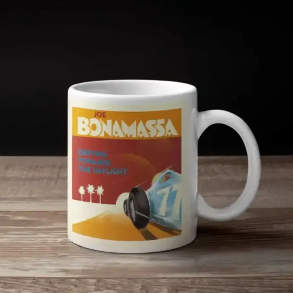 Joe Bonamassa Coffee Mug, Joe Bonamassa Driving Towards Coffee Mug