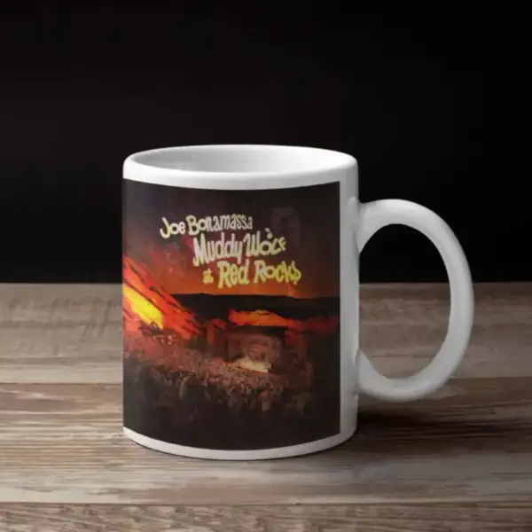 Joe Bonamassa Coffee Mug, Joe Bonamassa Muddy Wolf At Red Rocks Coffee Mug
