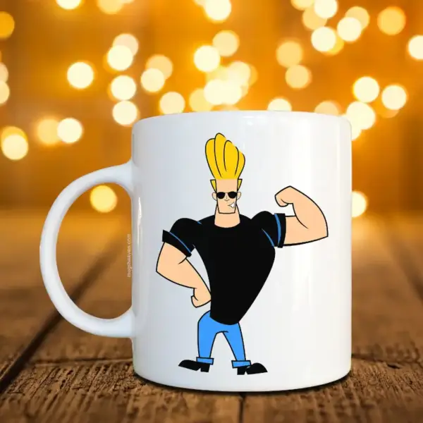 Johnny Bravo Mug, Johnny Bravo Coffee Mug