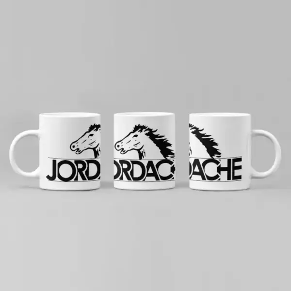 Jordache Coffee Mug, Jordache Logo Mug