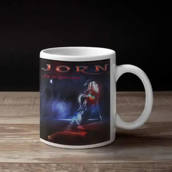 Jorn Coffee Mug, Jorn Life On Death Coffee Mug