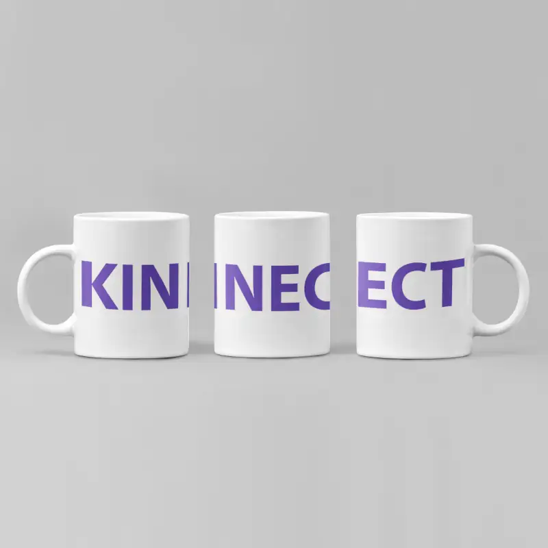 Kinect Coffee Mug, Kinect Logo Mug