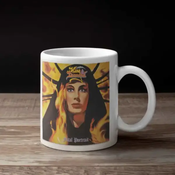 King Diamond Coffee Mug, King Diamond Fatal Portrait Coffee Mug