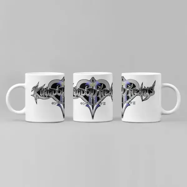 Kingdom Hearts 2 Coffee Mug, Kingdom Hearts II Logo Mug
