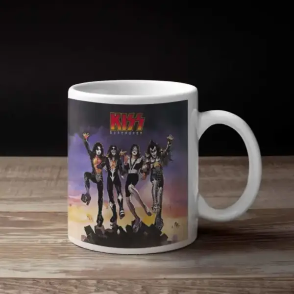 Kiss Coffee Mug, Kiss Destroyer Coffee Mug