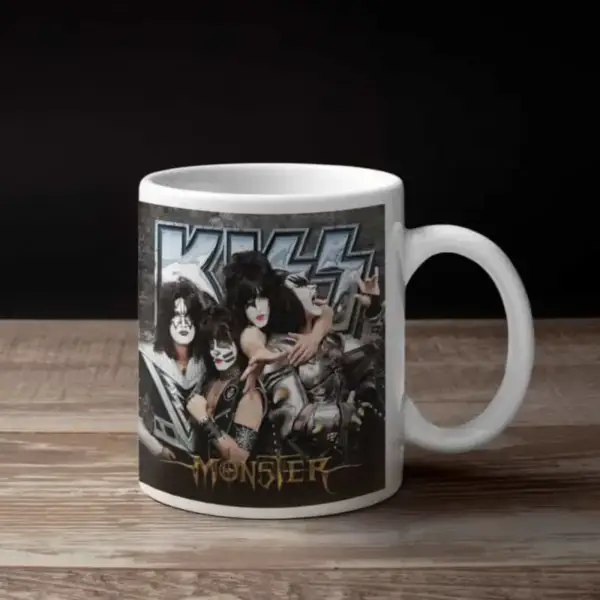 Kiss Coffee Mug, Kiss Monster Coffee Mug