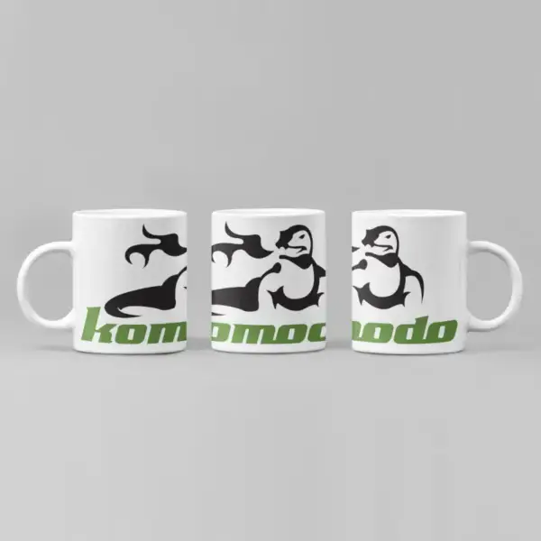 Komodo Coffee Mug, Komodo Logo Mug
