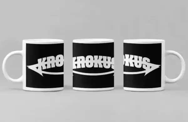 Krokus Coffee Mug, Krokus Logo Coffee Mug