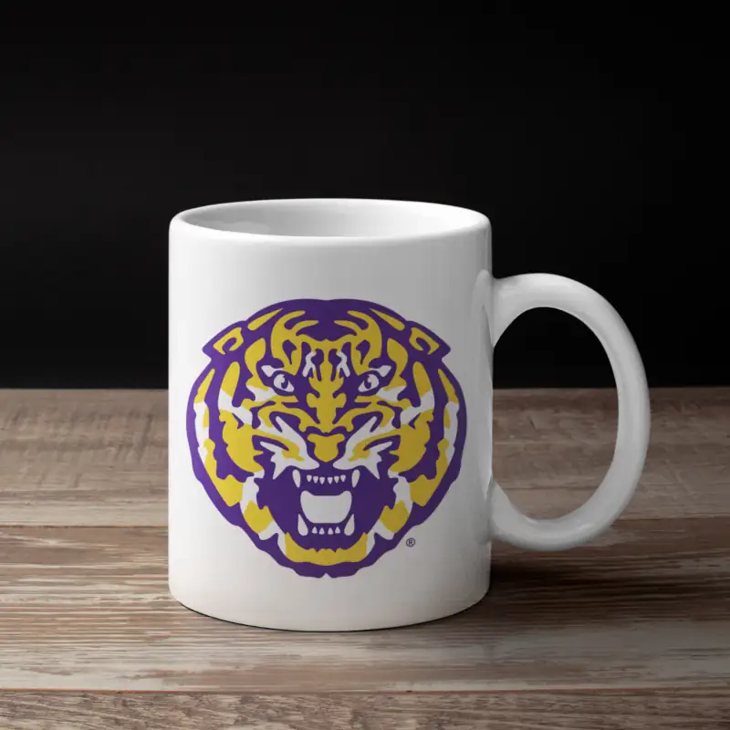 LSU Tigers Logo Coffee Mug