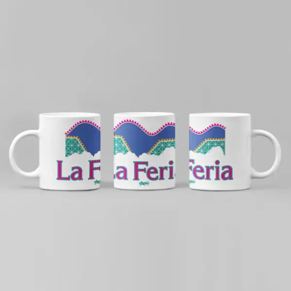 La Feria Coffee Mug, La Feria Logo Mug
